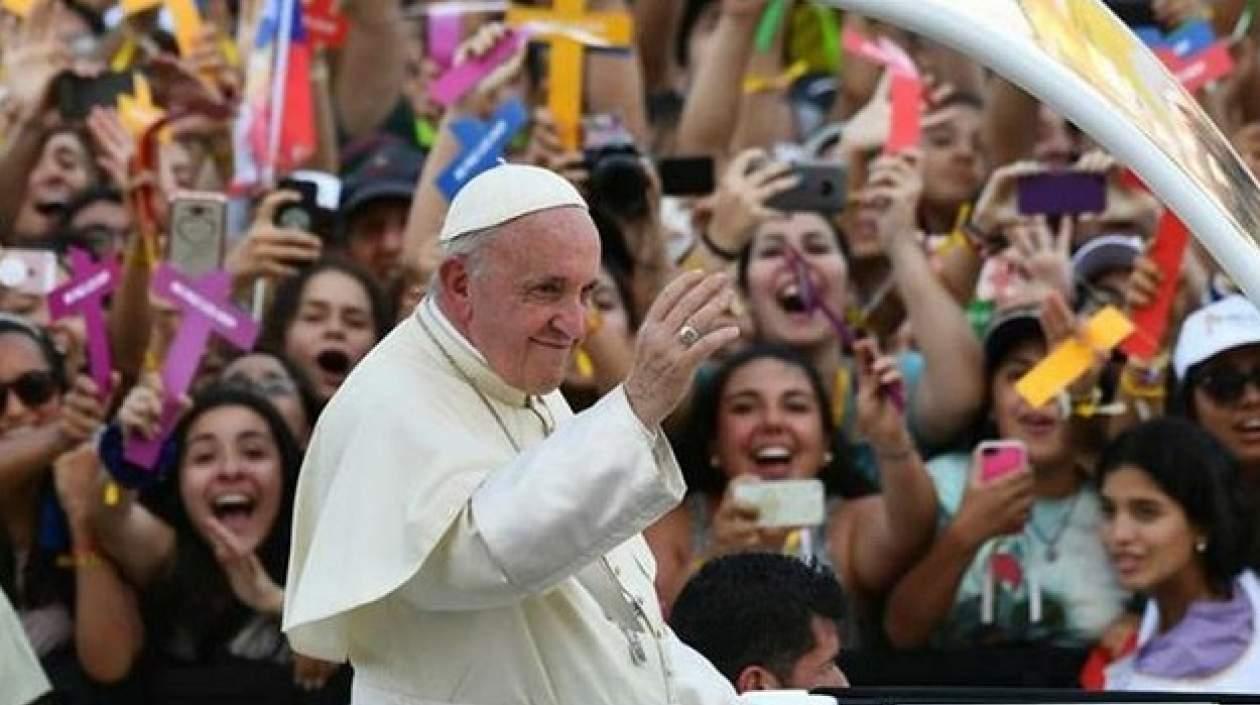 El Papa en la última Jornada Mundial de la Juventud (JMJ), en Polonia.
