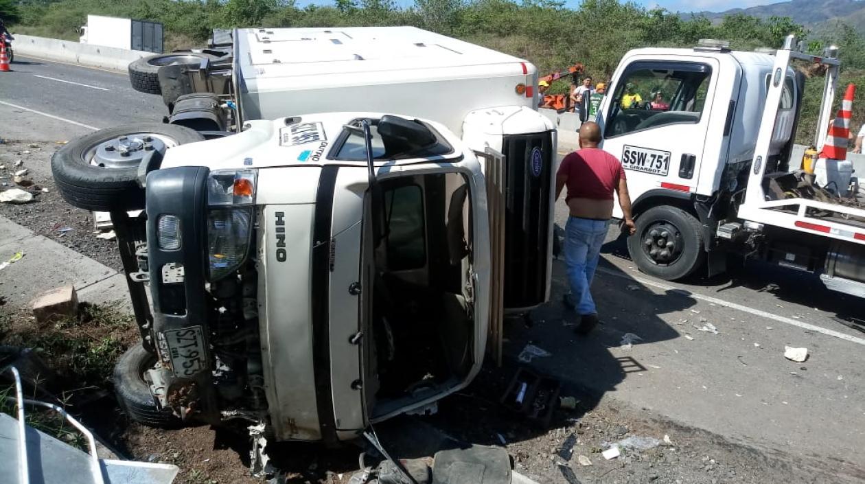 Accidente en carreteras de Cundinamarca