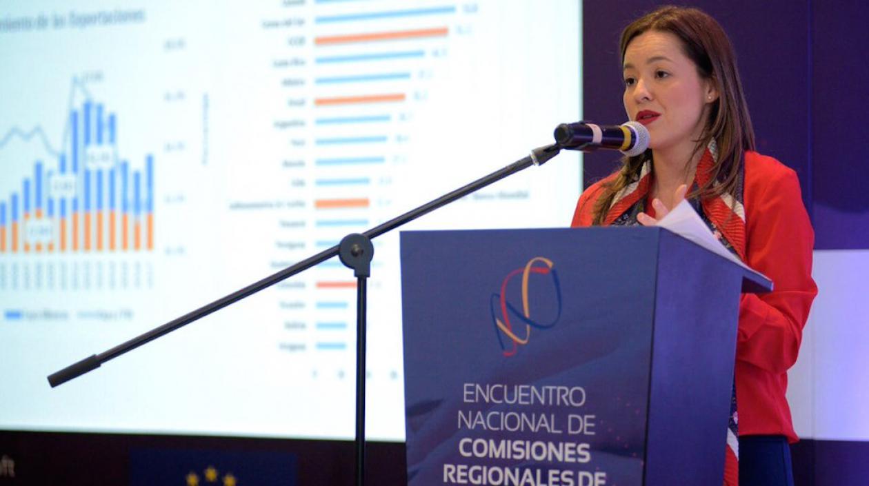 Laura Valdivieso, Viceministra de Comercio.
