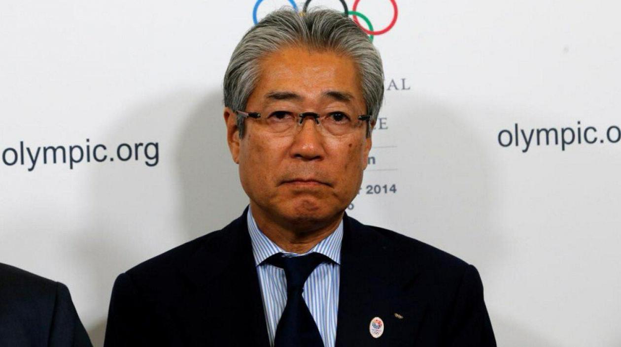 Tsunekazu Takeda, presidente del Comité Olímpico Japonés.