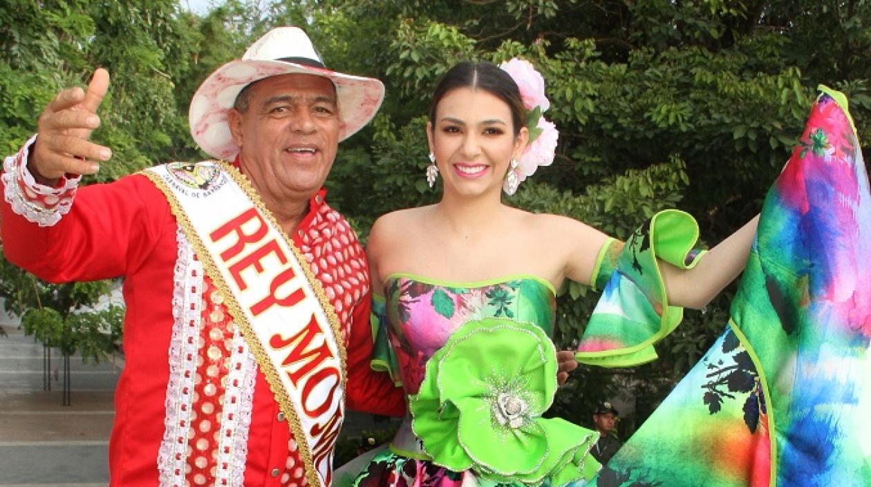 Los Reyes del Carnaval Freddy Cervantes y Carolina Segebre.