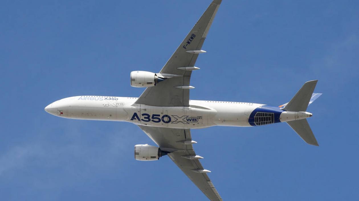 Un avión de Airbus.
