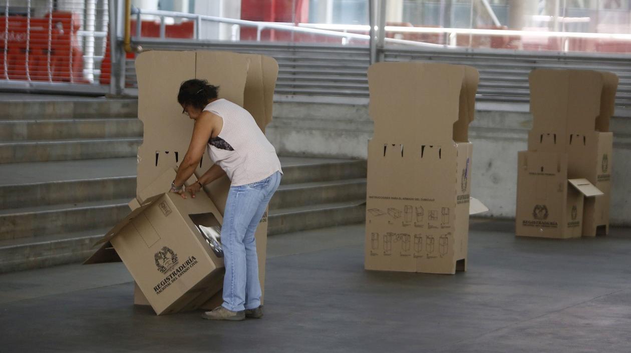 Imagen para ilustrar la nota. El puesto de votación fue trasladado a la cabecera municipal de La Macarena, Meta.