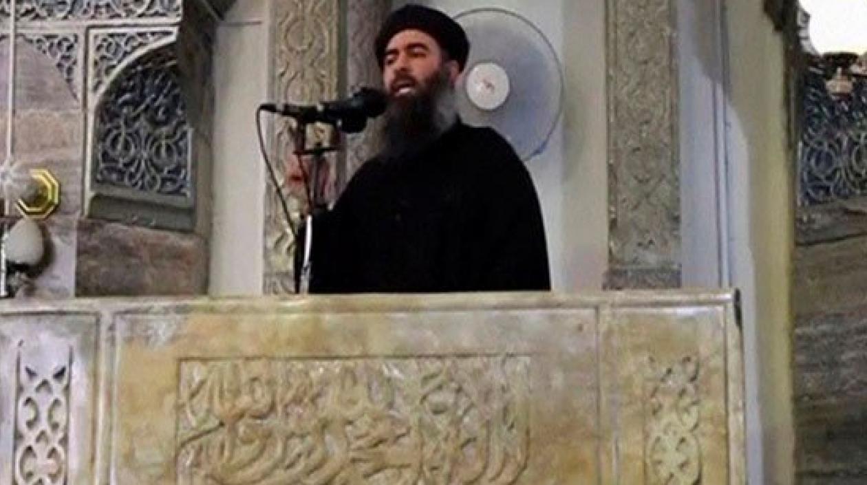 El portavoz del yihadista Estado Islámico (EI), Abu Hasan al Muhayir.