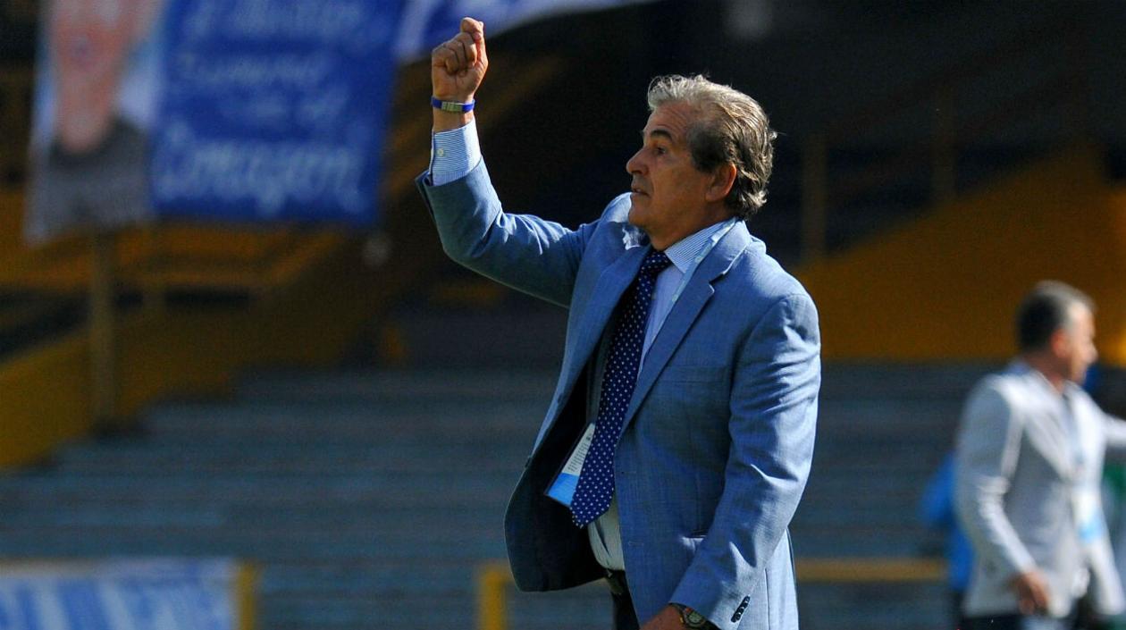 Jorge Luis Pinto, técnico de Millonarios. 
