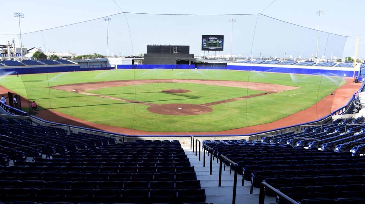 Estadio de Béisbol de Barranquilla, de momento sin nombre oficial. 