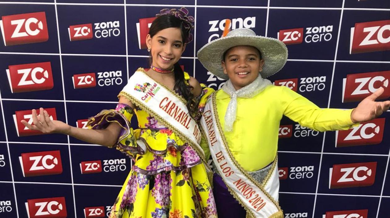 Miranda Torres e Isaac Rodríguez, Reyes del Carnaval de los Niños 2020.