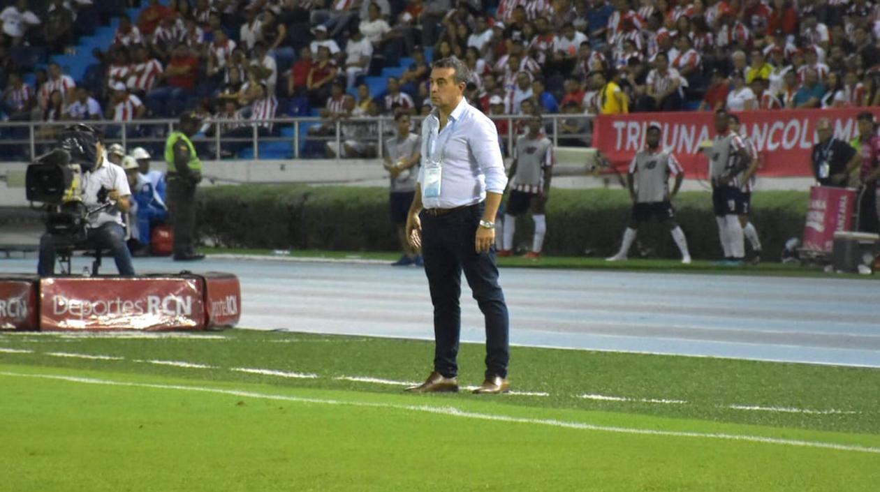 Guillermo Sanguinetti, DT del Cúcuta Deportivo.
