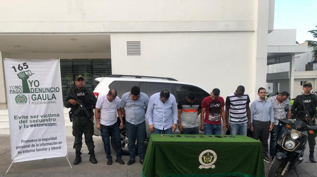 Los capturados por caso del secuestro de Fito Acosta y su esposa.