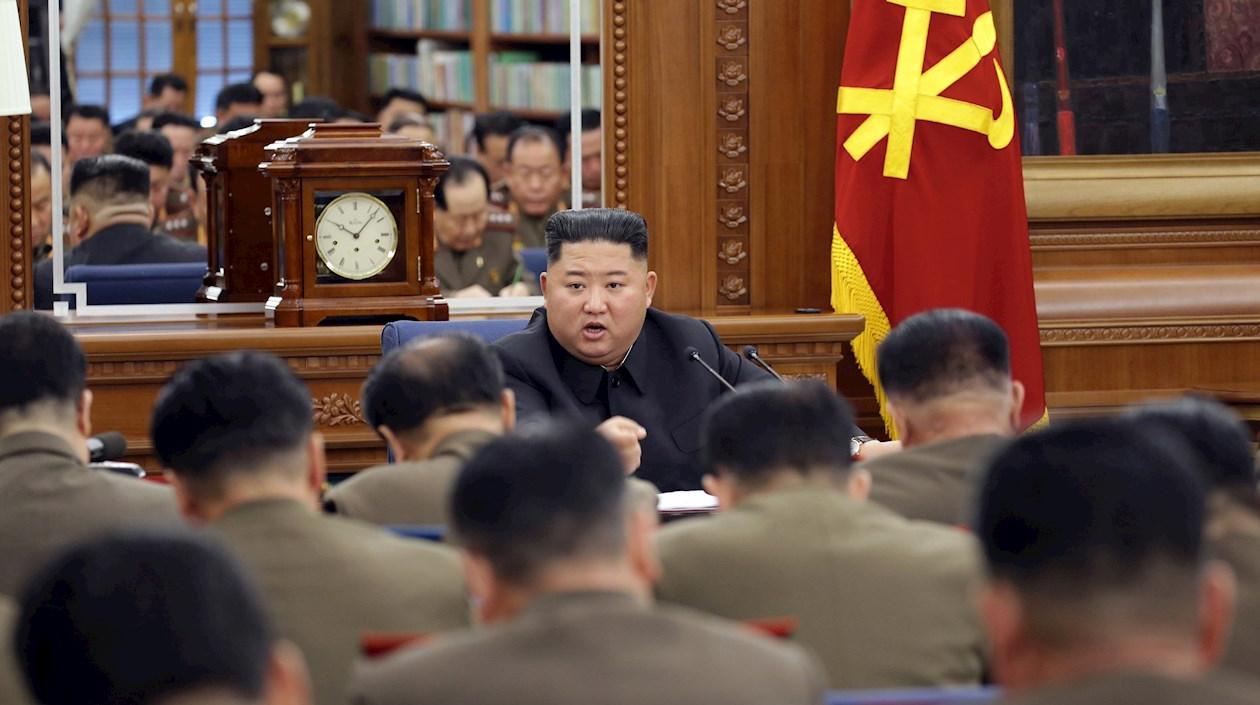 Líder de Corea del Norte, Kim Jong-un.