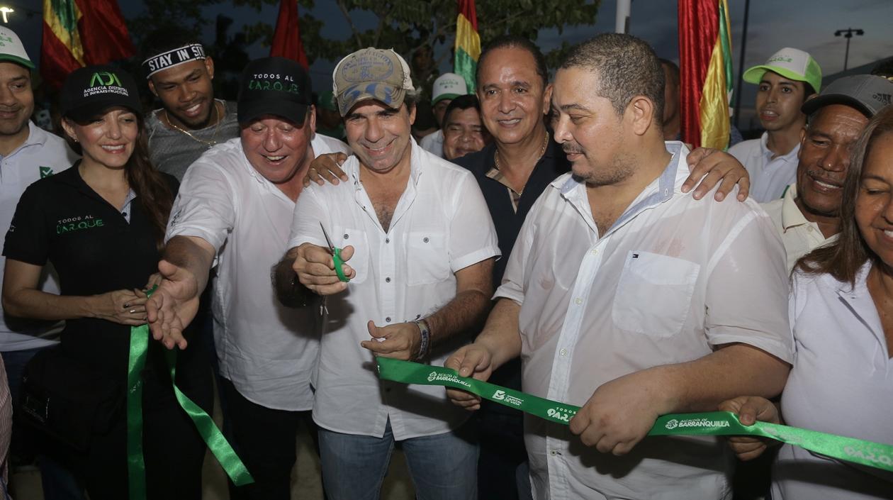 Alcalde Char entregando Parque Iván Acosta