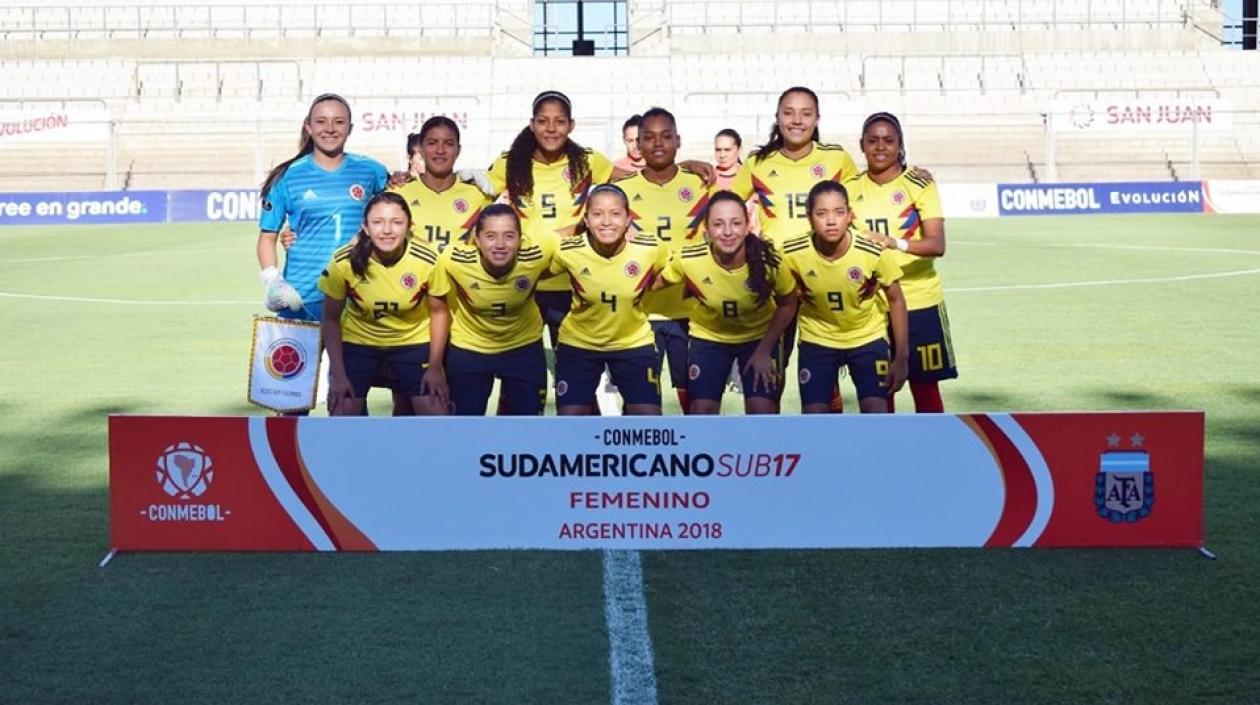 Selección Colombia femenina sub-17.