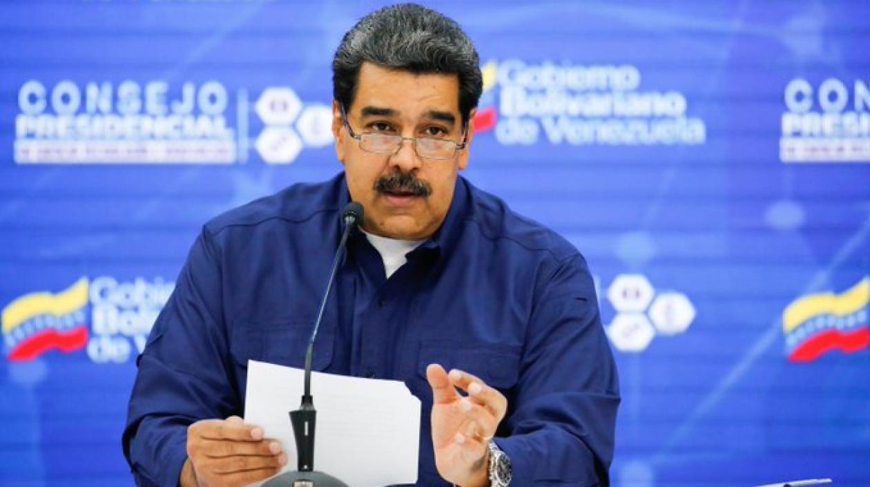 NIcolás Maduro, presidente de Venezuela.