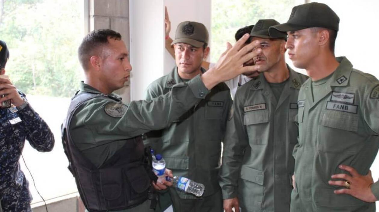 Militares venezolanos que desertaron.