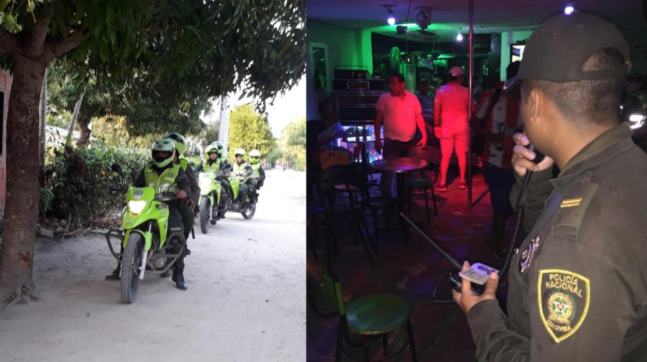 Los operativos se intensificaron este fin de semana en el municipio de Santo Tomás.