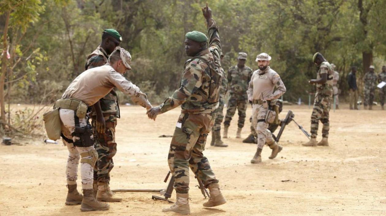 Soldados en Malí. 