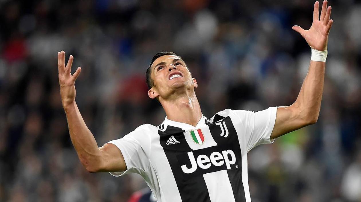 Cristiano Ronaldo, delantero de la Juventus. 