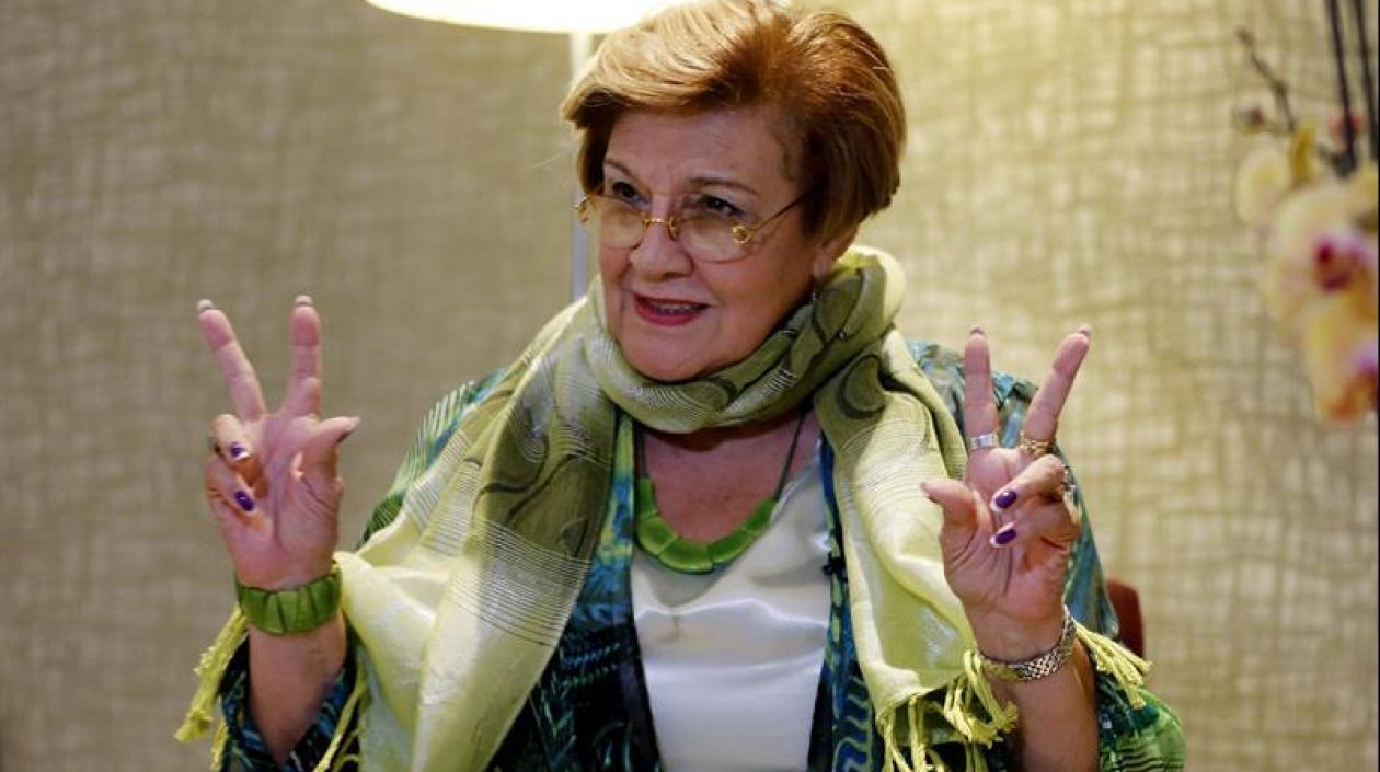 La presidenta de la Comisión Interamericana de Derechos Humanos (CIDH), Esmeralda Arosemena de Troitiño.