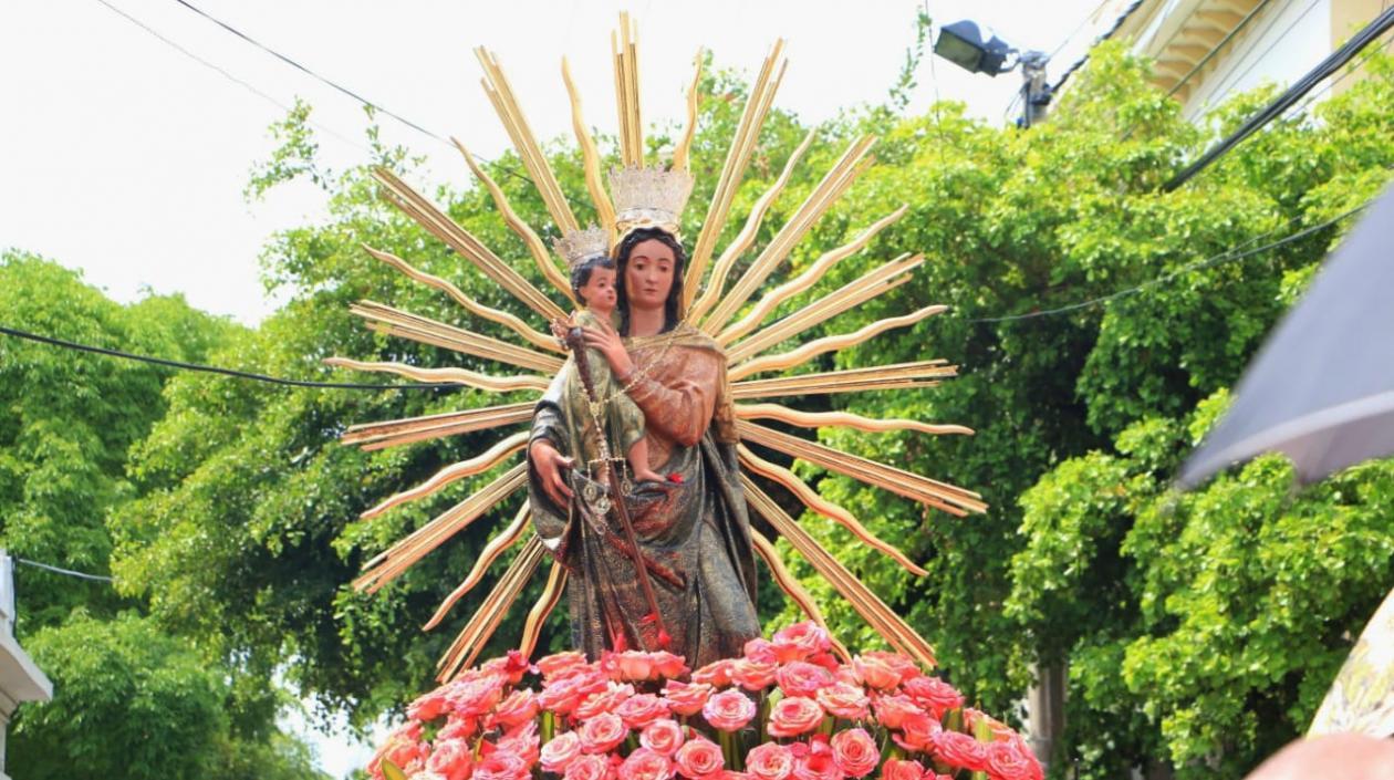 Virgen de Nuestra Señora del Rosario.