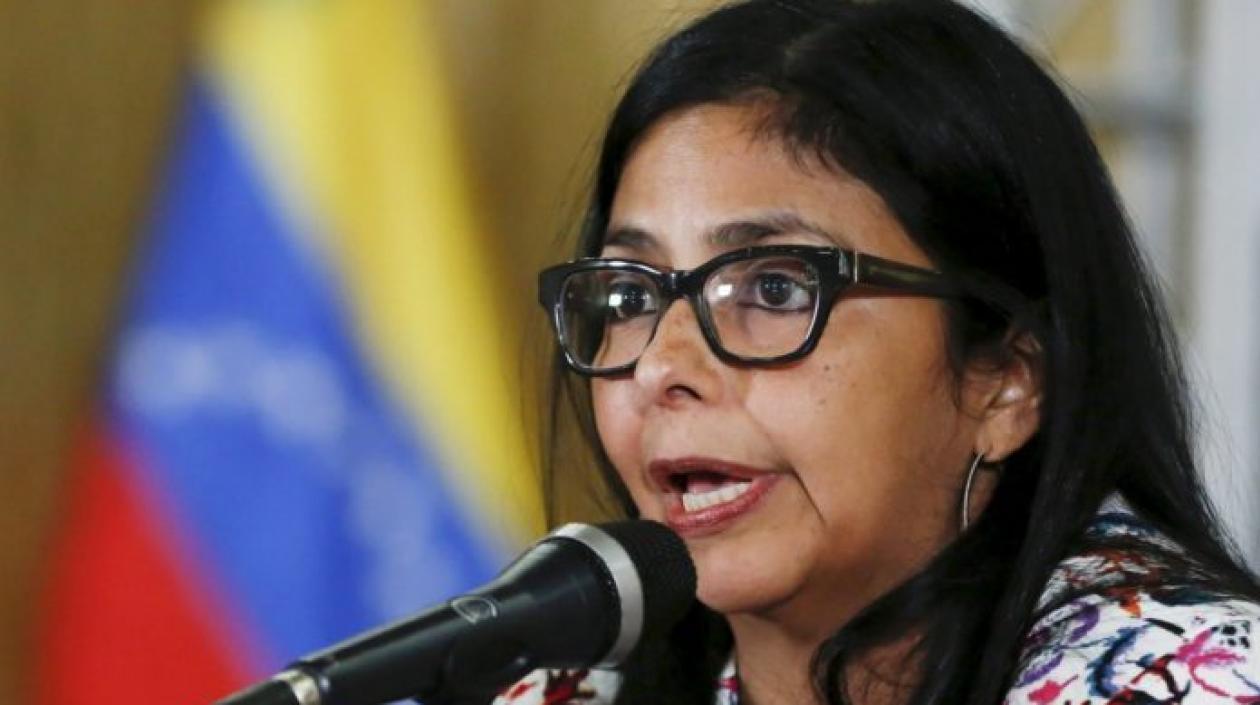 La vicepresidenta ejecutiva de Venezuela, Delcy Rodríguez.
