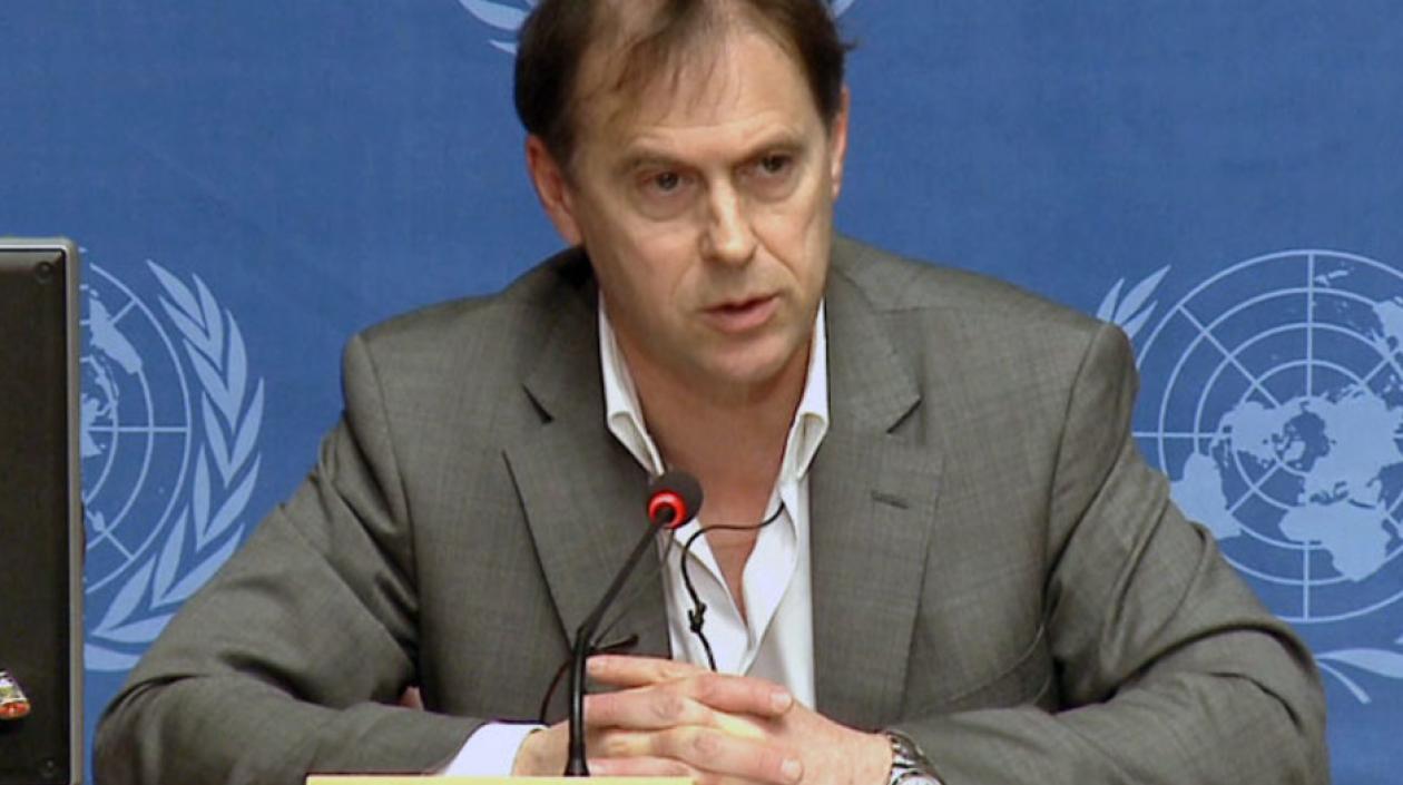Rupert Colville, Oficina de Derechos Humanos de Naciones Unidas.