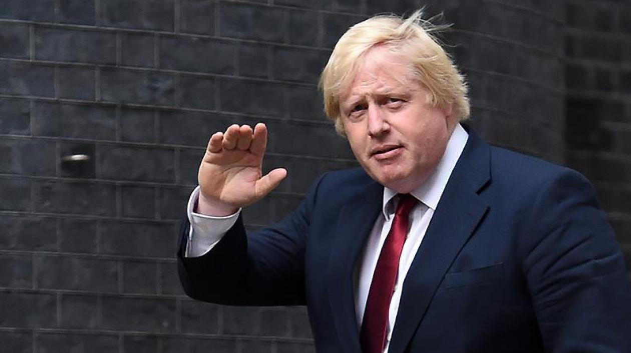  El exministro británico Boris Johnson.