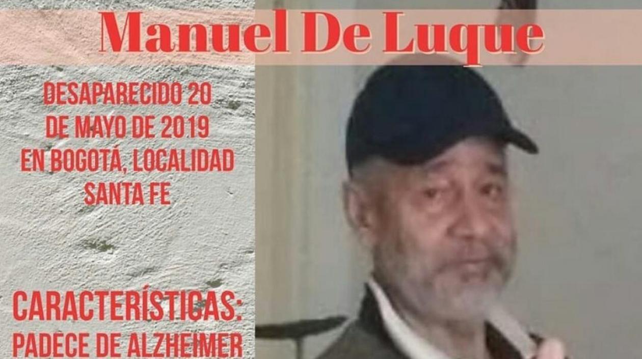 Manuel De Luque, el hombre desaparecido.