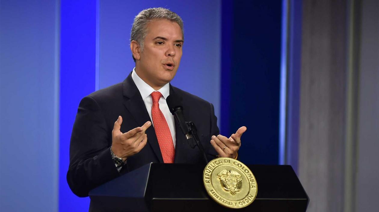 Iván Duque, presidente de Colombia, anunció la creación de la Comisión de la Excelencia Militar.