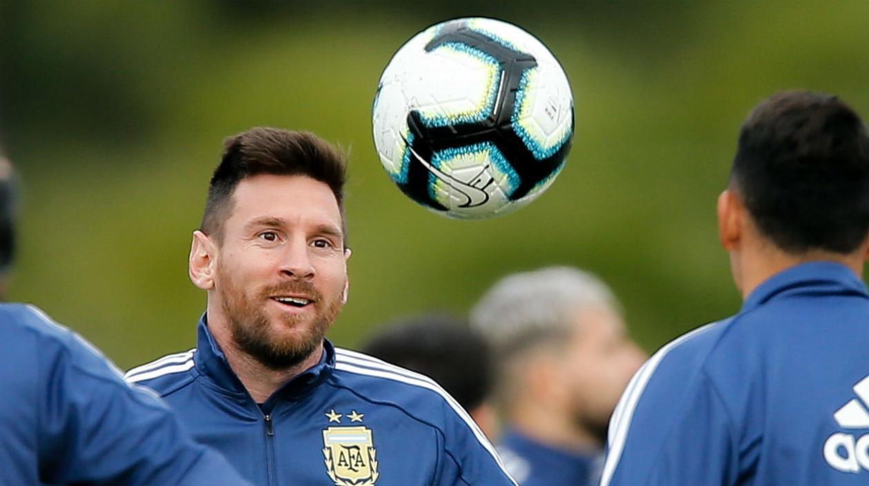Lionel Messi, estrella de la Selección Argentina. 