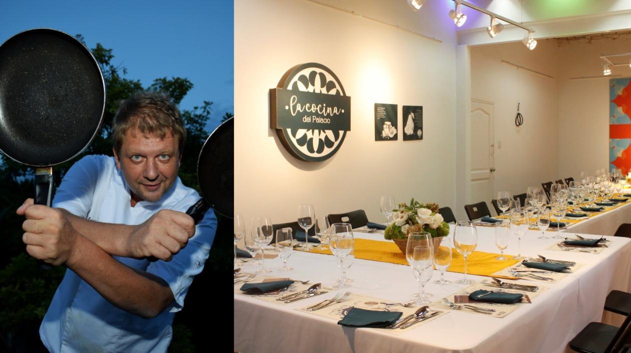 Chef alemán Lars Brurein invitado a la segunda etapa de 'La Cocina del Palacio'.
