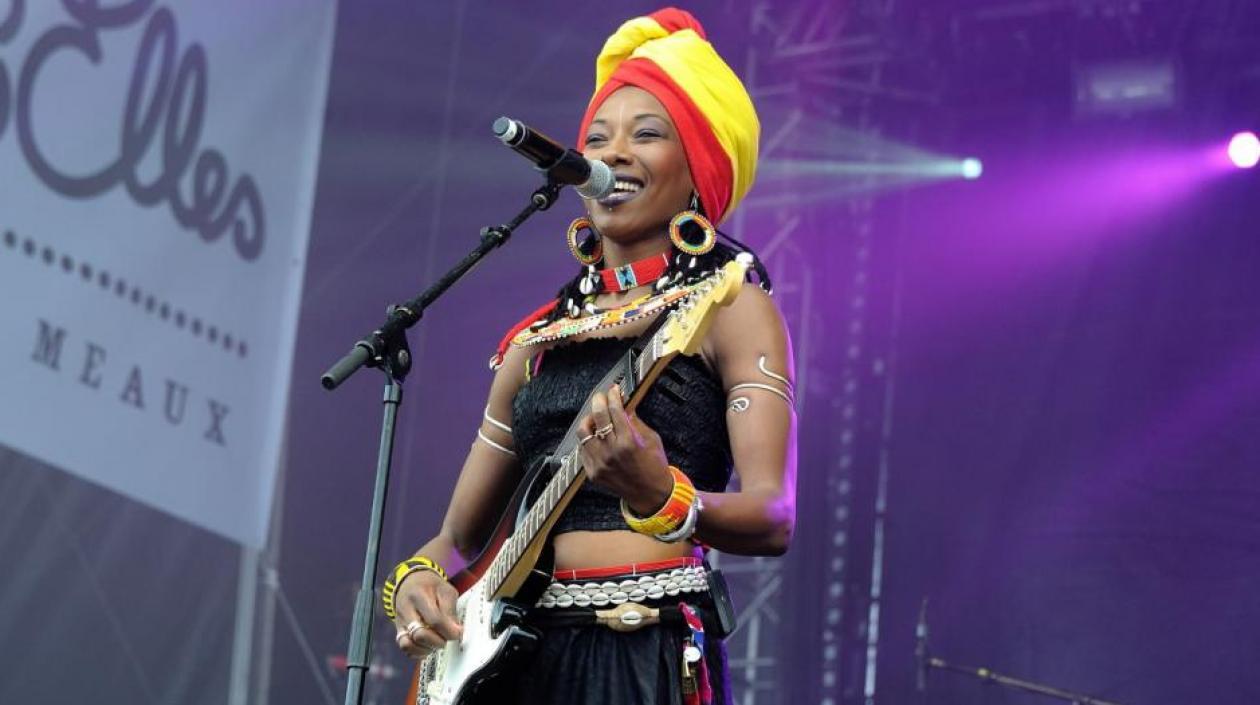 Fatoumata Diawara, cantante.