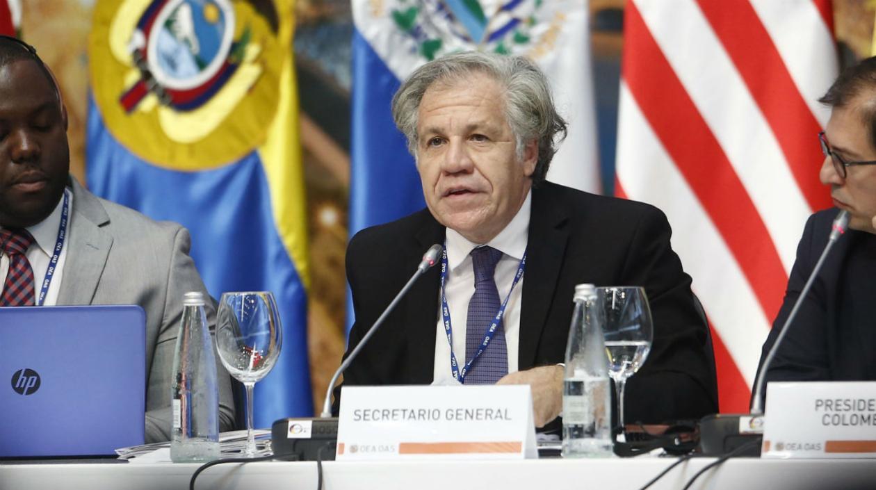 Luis Almagro, Secretario General de la OEA. 