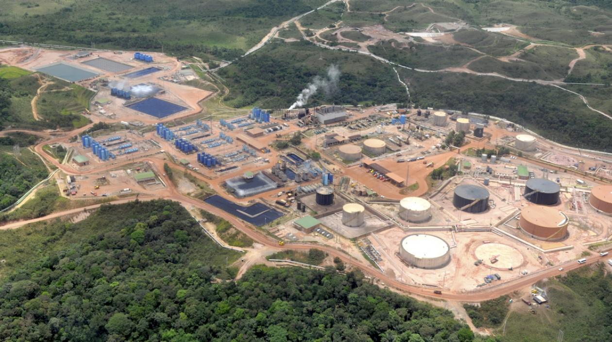  Campo petrolero de Ecopetrol.
