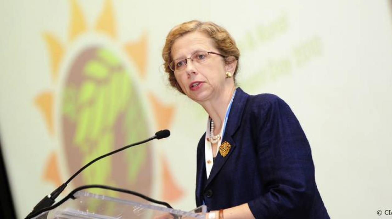 Inger Andersen, directora del Programa de Naciones Unidas para el Medioambiente (PNUMA) .