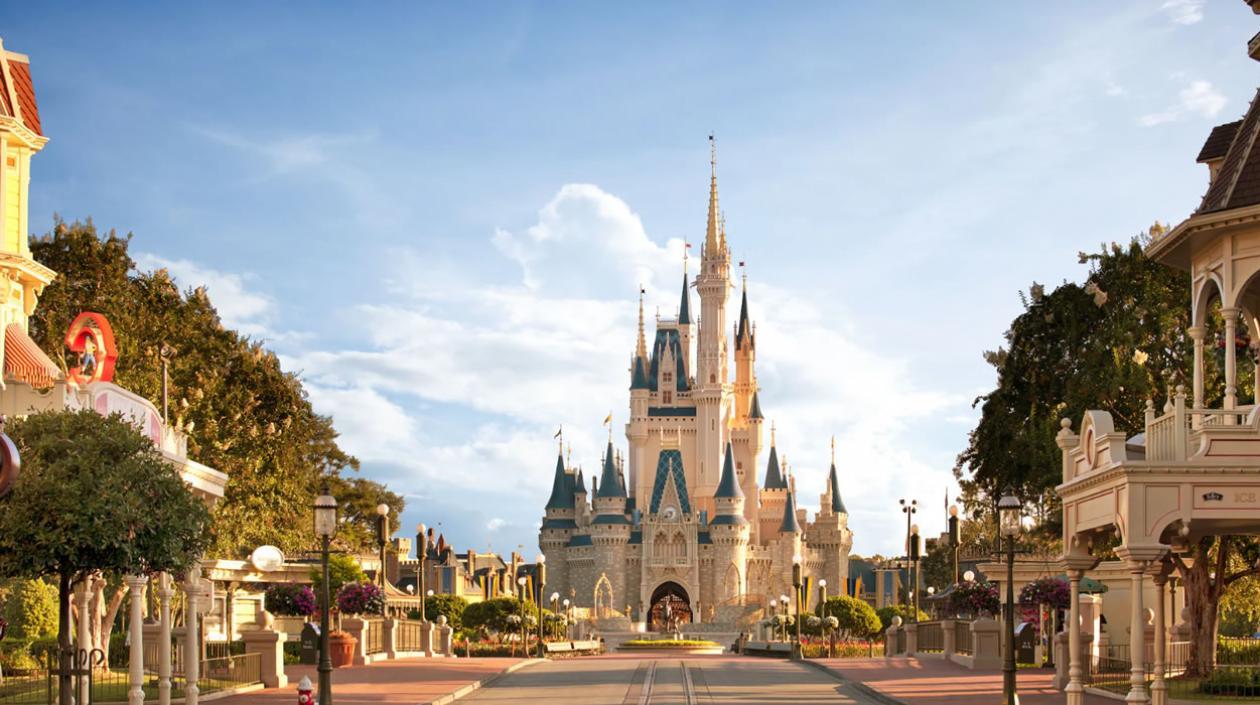El castillo de la película Cinderella de Disney