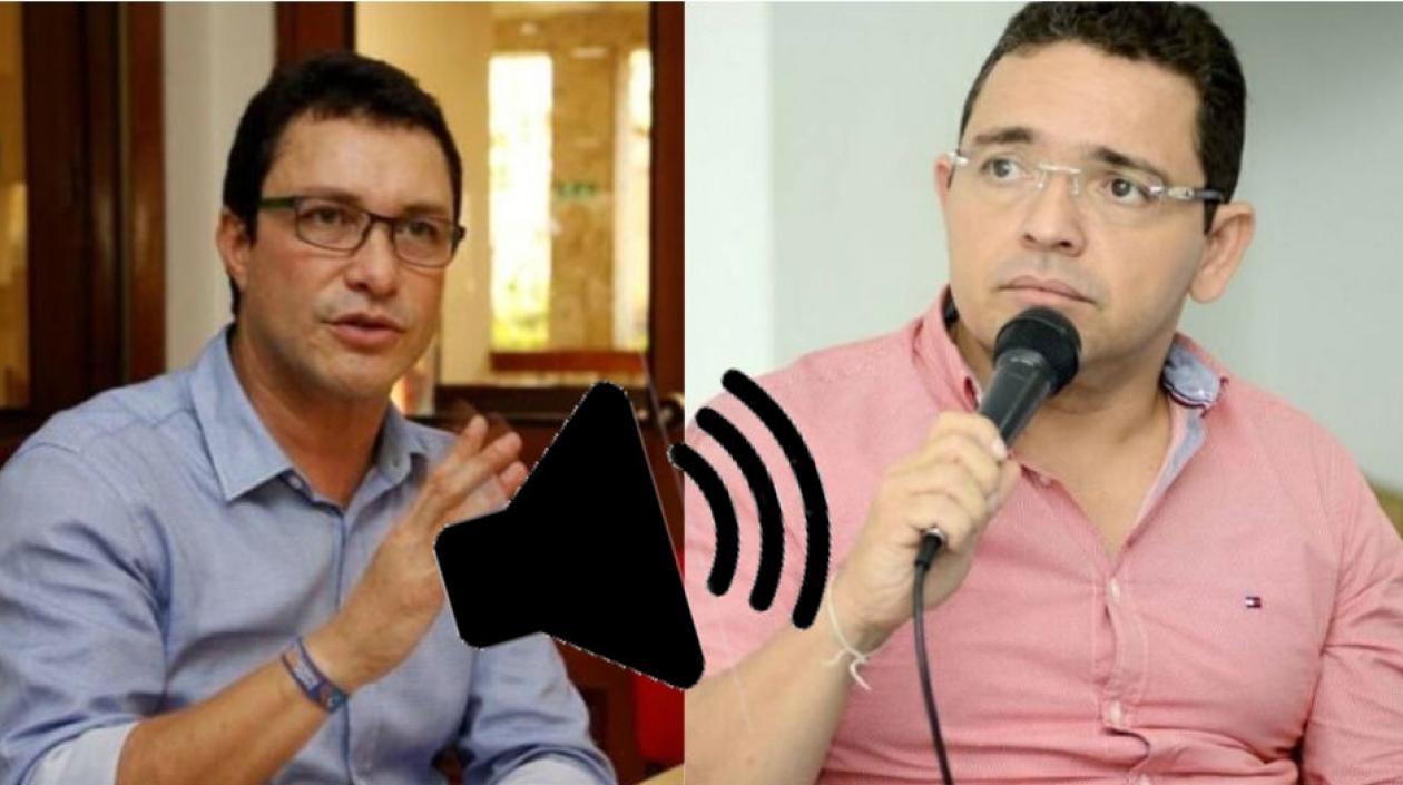 Carlos Caicedo y Rafael Martínez. 