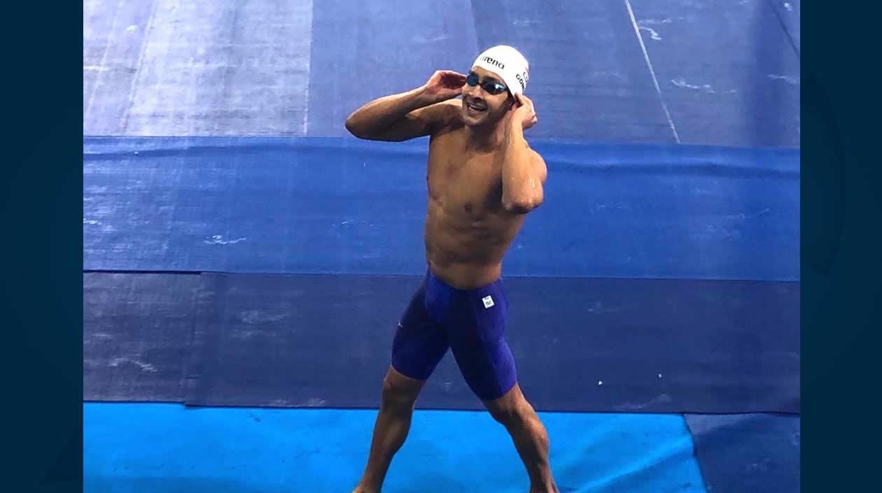 Jonathan Gómez, nadador colombiano.