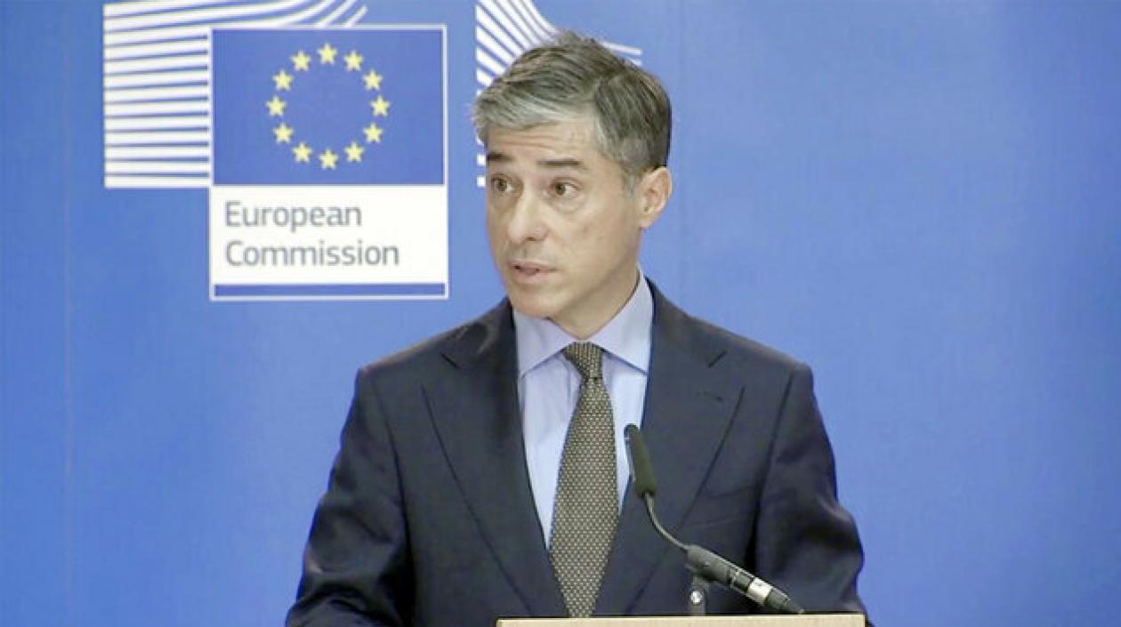 Carlos Martín Ruiz de Gordejuela, portavoz de la UE.