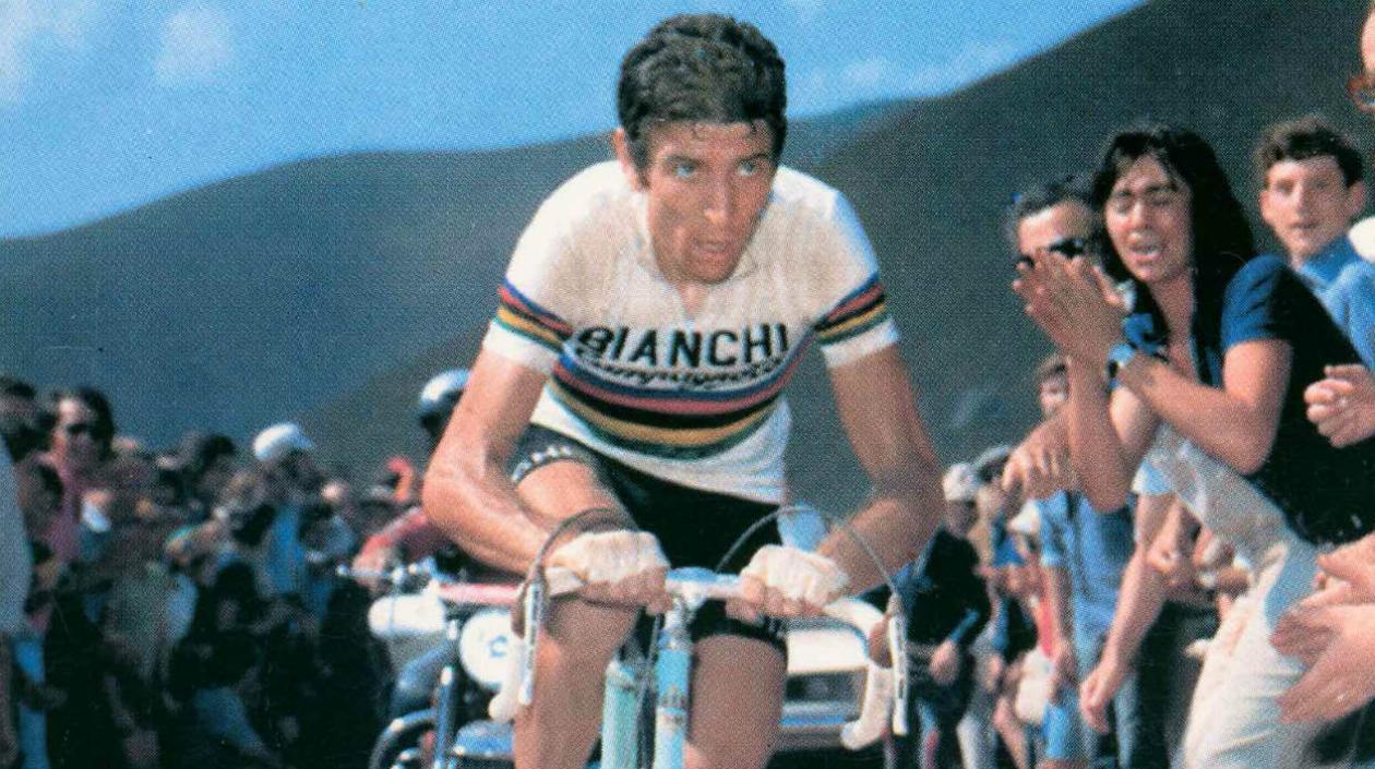 Felice Gimondi, ciclista italiano. 