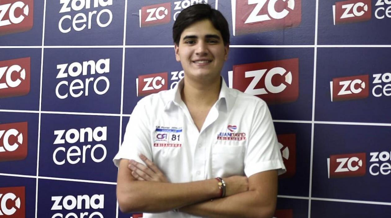 Juan David Abisambra, candidato a Edil de la Localidad Riomar.