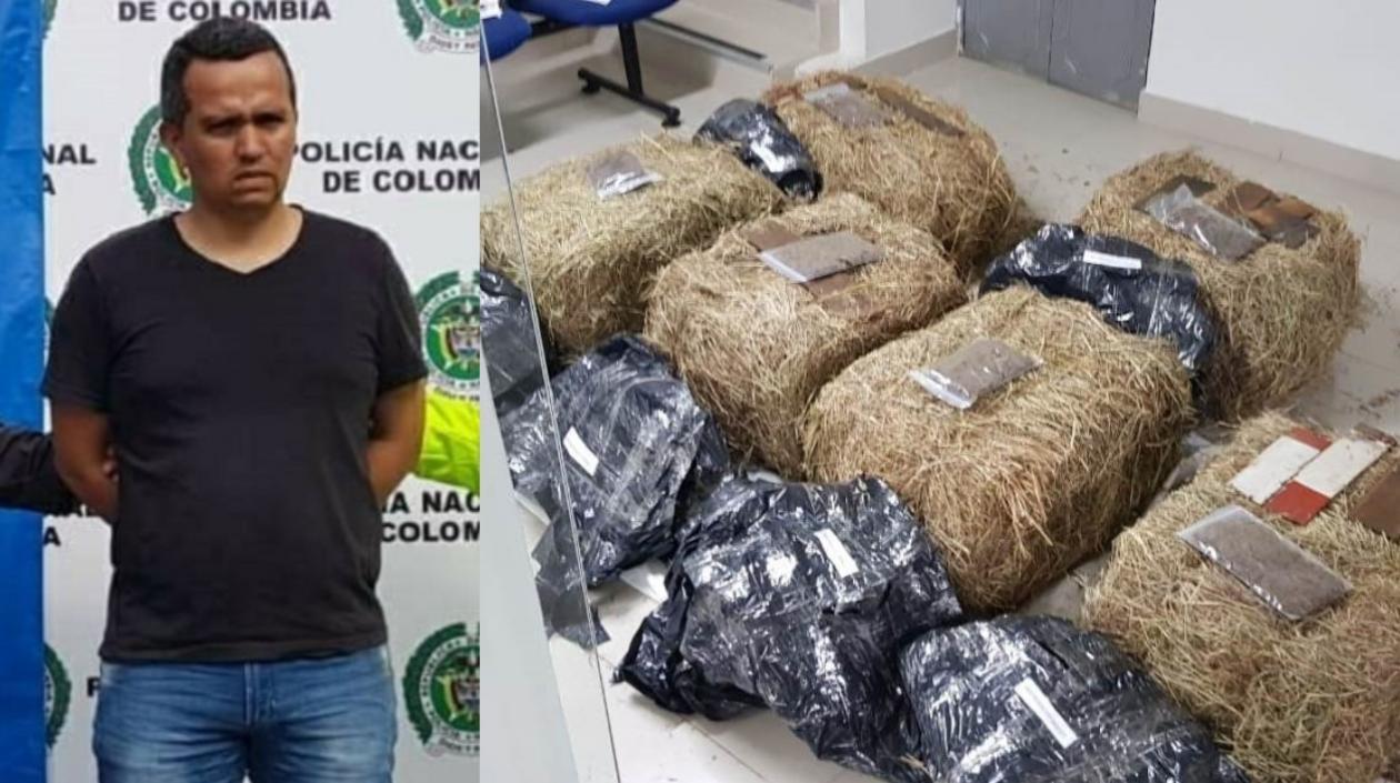 El expatrullero Juan Carlos Cardozo Cordoba fue hallado culpable por cambiar marihuana por paja.