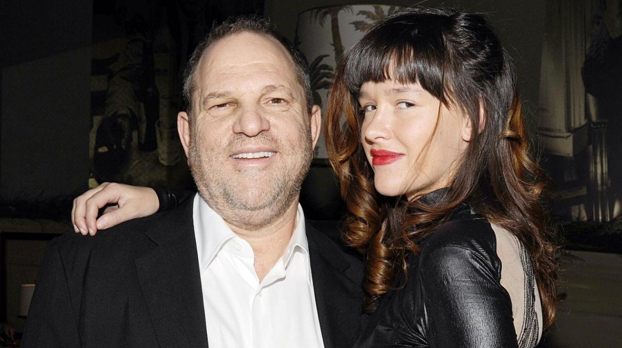 El productor Harvey Weinstein y la actriz Paz de la Huerta.