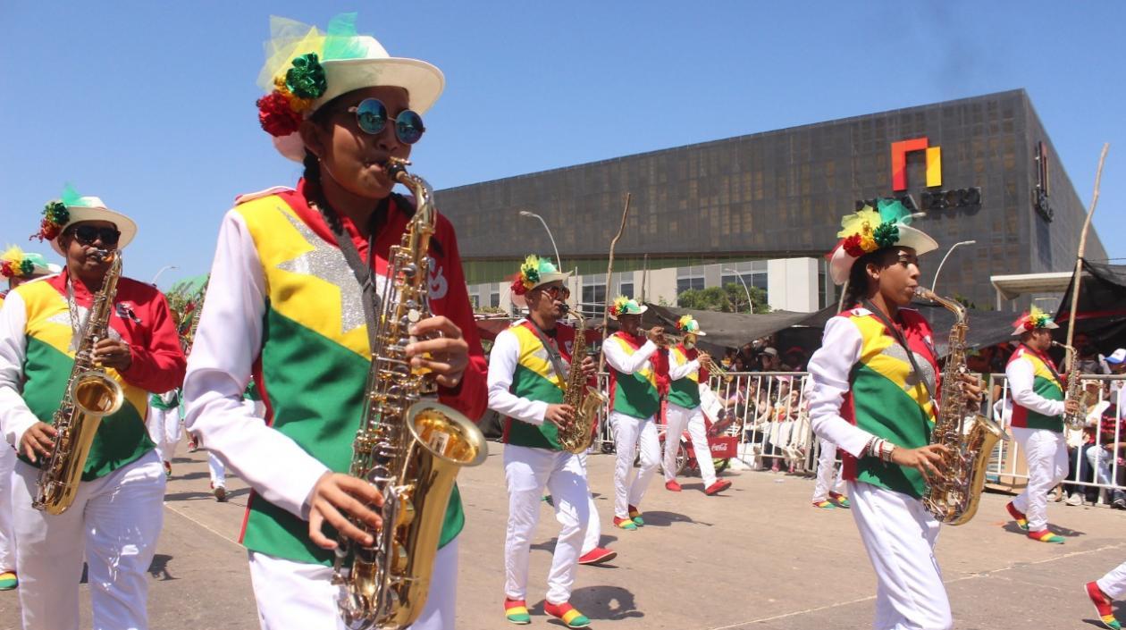 Banda Distrital de las Casas de Cultura de Barranquilla.