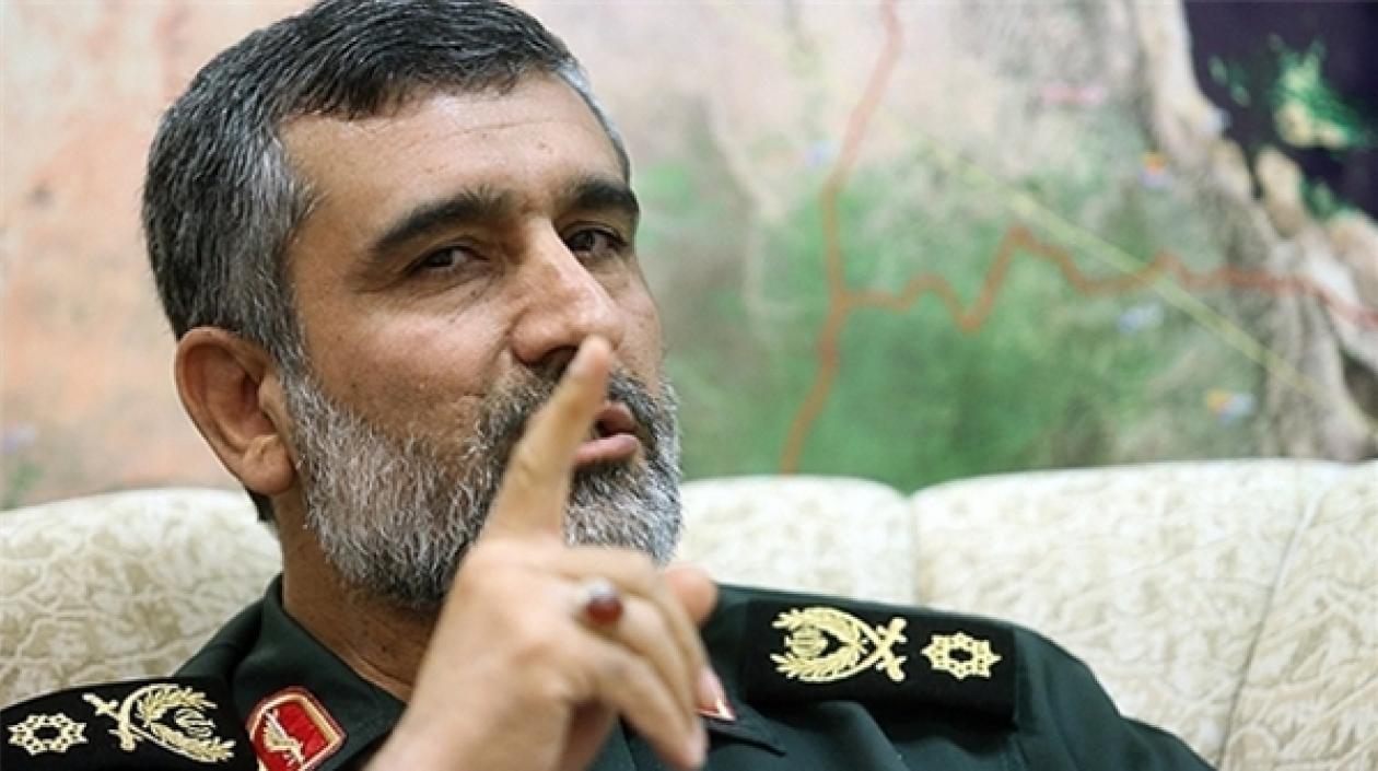 Comandante de los Guardianes de la Revolución de Irán, Amir Ali Hayizadeh.