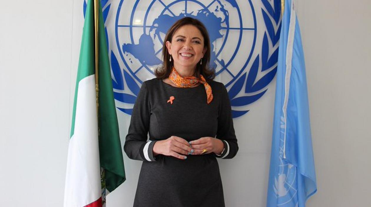 La representante de ONU Mujeres en el país, Ana Güezmes.