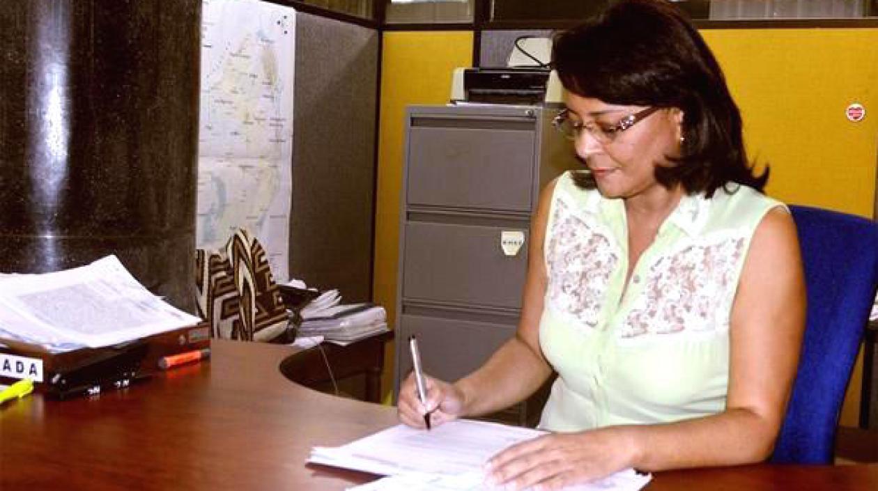 Mercedes Irina Muñoz Aragón, Secretaria de Infraestructura del Atlántico.