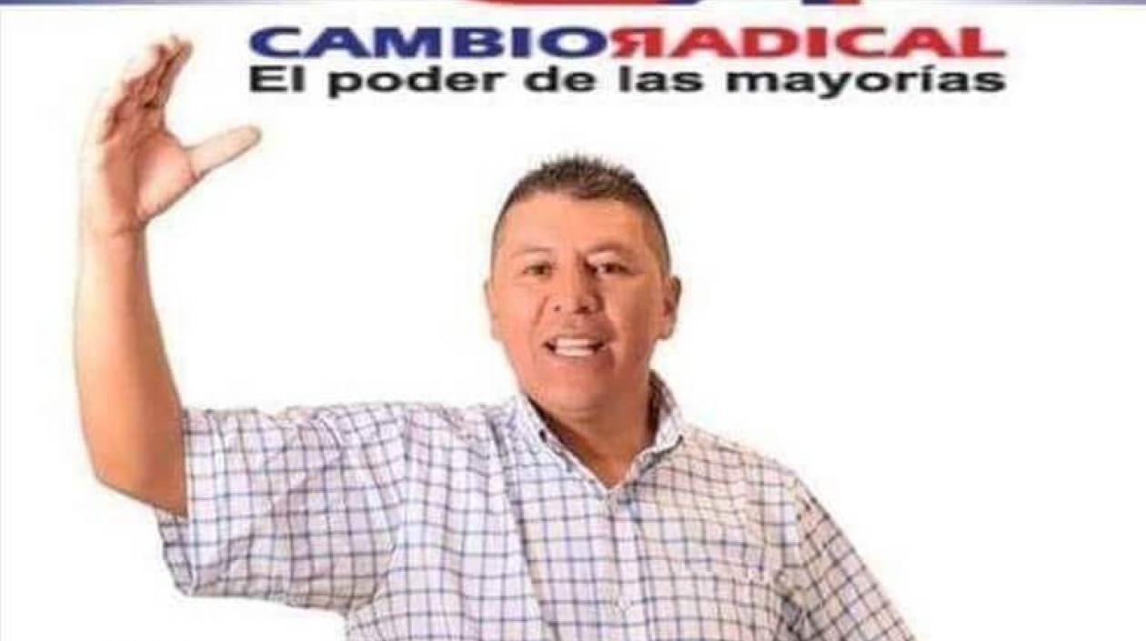 El candidato Óscar Lombana.