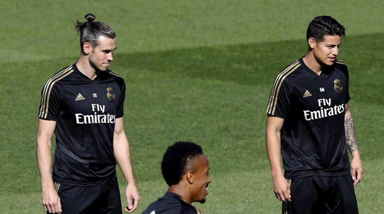 Gareth Bale y James Rodríguez. 