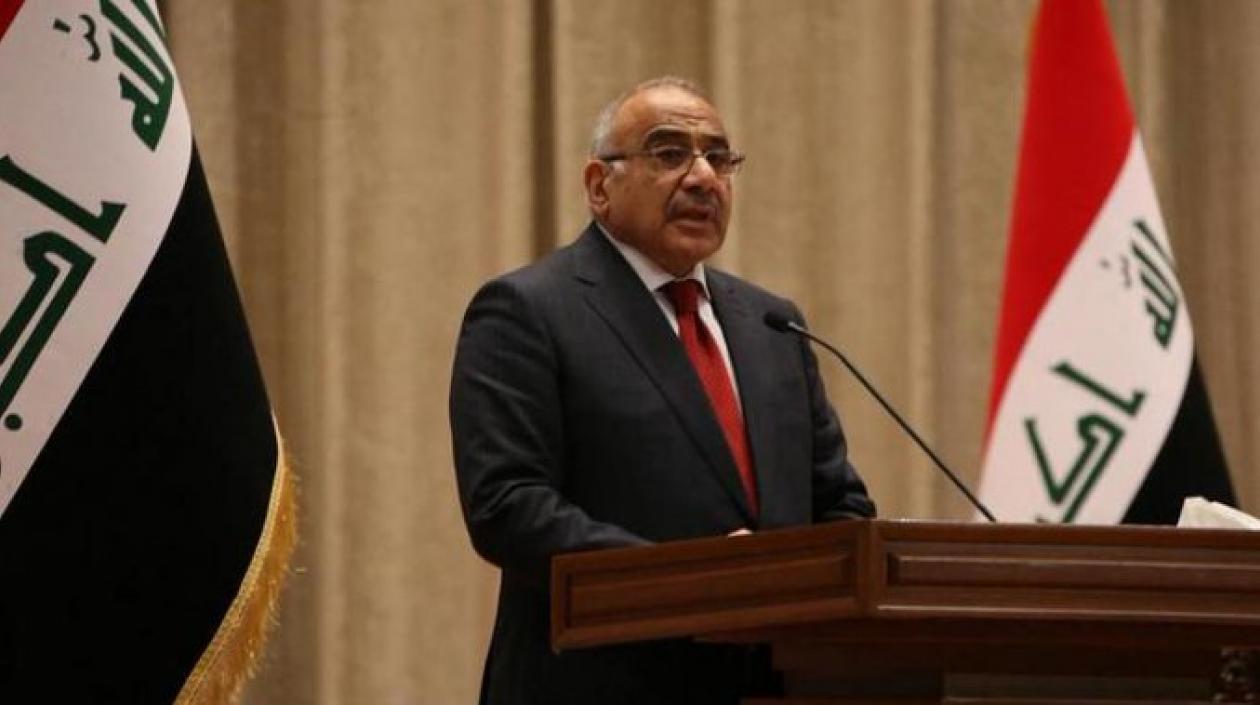 El primer ministro iraquí, Adel Abdelmahdi.