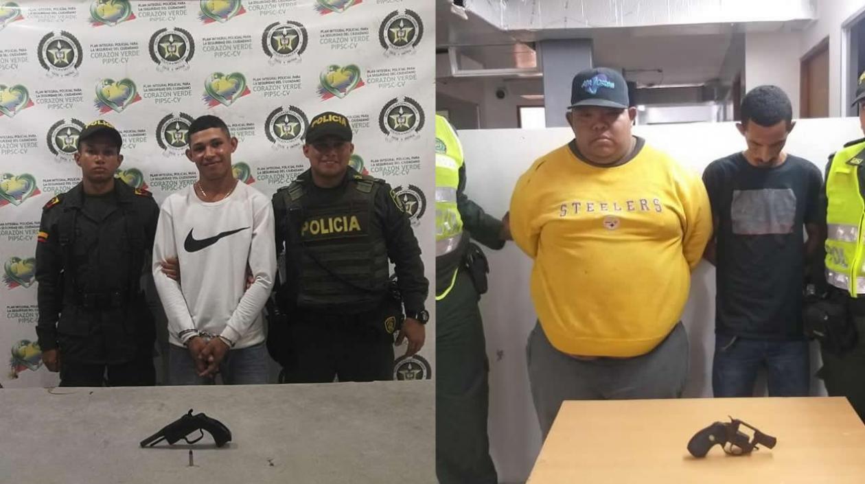 Tres venezolanos armados capturados en Soledad y Malambo por la Policía 
